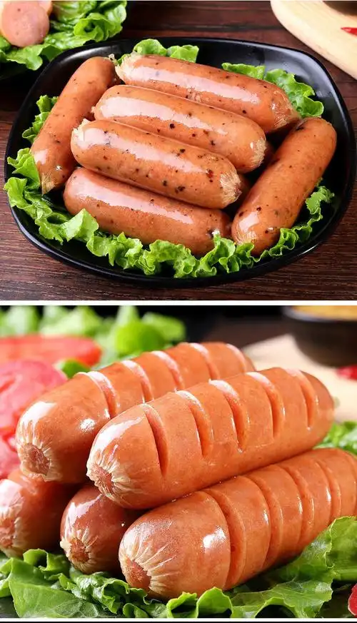 热狗肉肠纯火山石烤肠批发香肠黑椒地道肠正宗手工风味烤香肠原味10黑