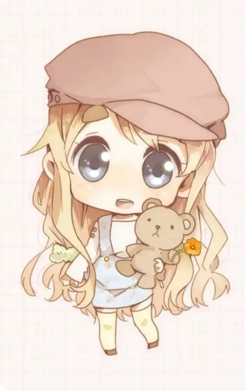 q版人物美少女萌萌哒