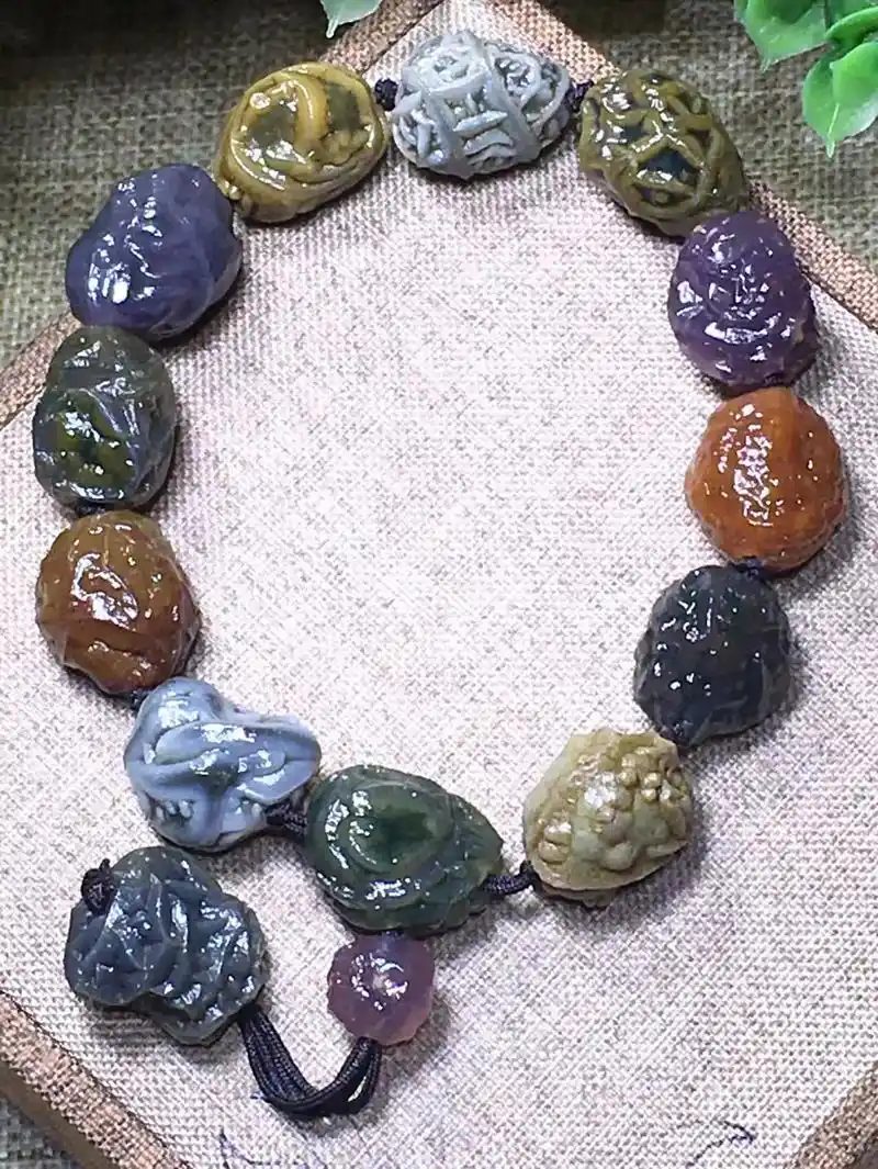 精品阿拉善经脉手串#天然玛瑙 #最珍贵的照片 #石来运转 - 抖音