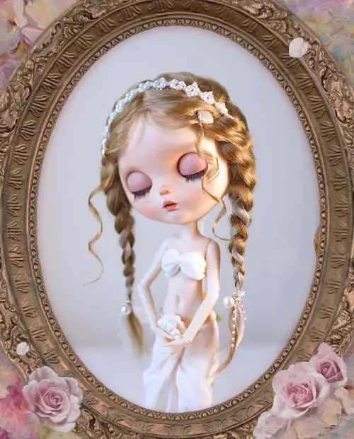 venus维纳斯blythe小布马海毛假发