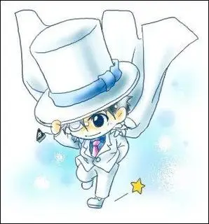 求怪盗基德的q版图片