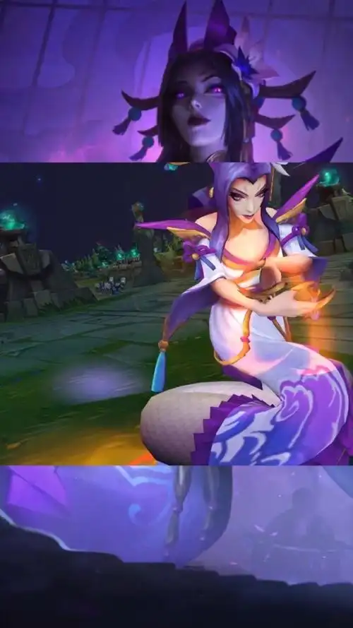 【魔幻唯宣lol】一位漂亮小姐姐的蛇女精彩集锦