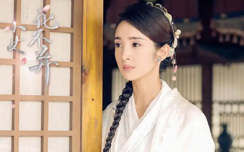 小女花不弃林依晨壁纸_古装女神林依晨