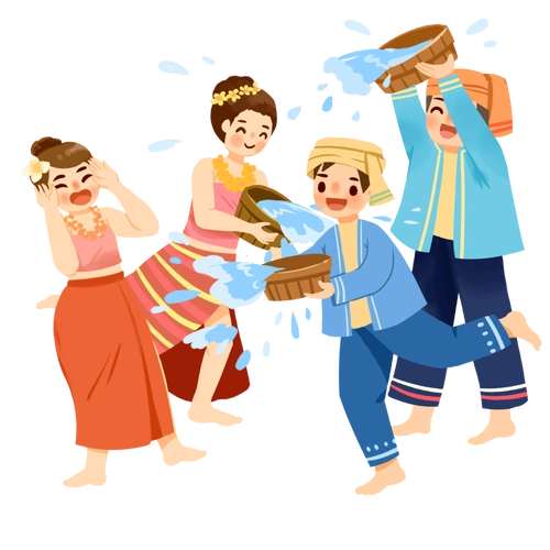 包你满意泼水节限定表情包上新啦