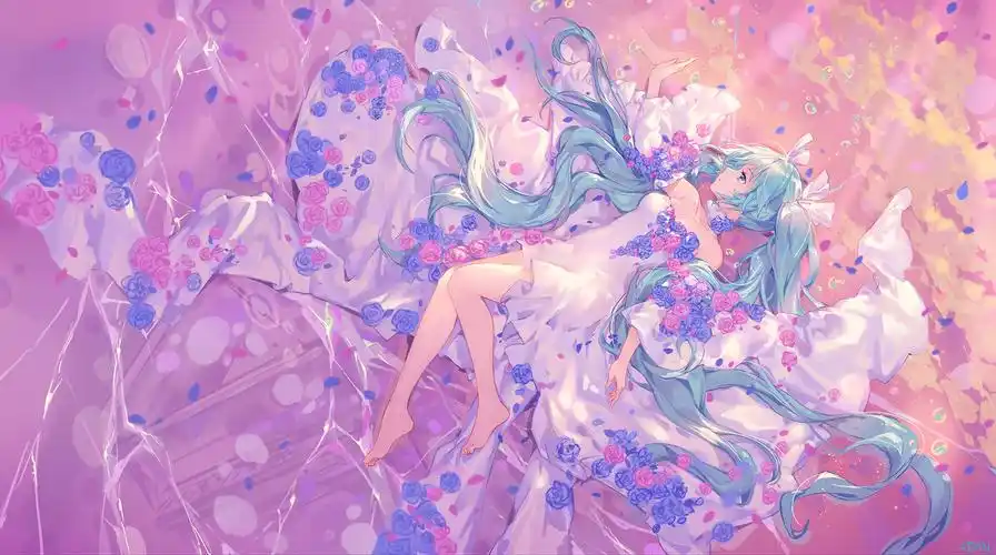 vocaloid 初音未来 绘师:atdan(pixiv id=6662895) 本作品pixiv id=