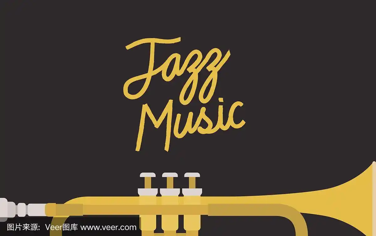 白昼,海报,小号,爵士乐,活力