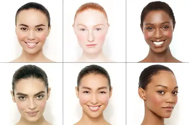 根据肤色选丝巾 肤色一般分三种,白皙,偏黄,偏黑,根据肤色选择私眄