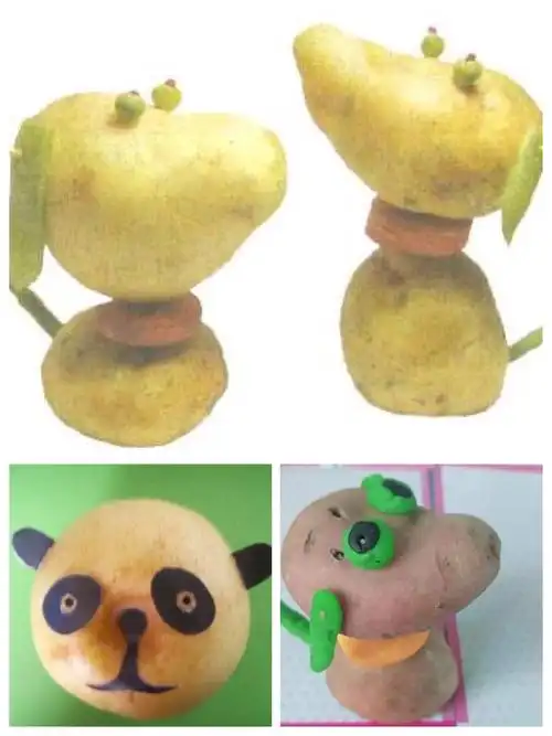 用土豆手工制作有趣的小动物既环保,又要充满童趣!