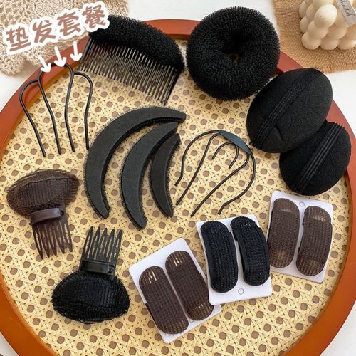 头发蓬松神器垫发根头顶刘海固定发垫颅顶增高蓬松器发垫夹子头饰