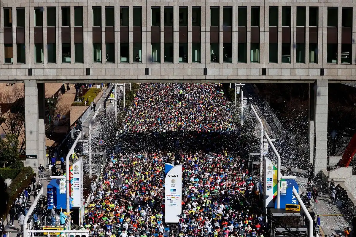马拉松——2021东京马拉松开跑