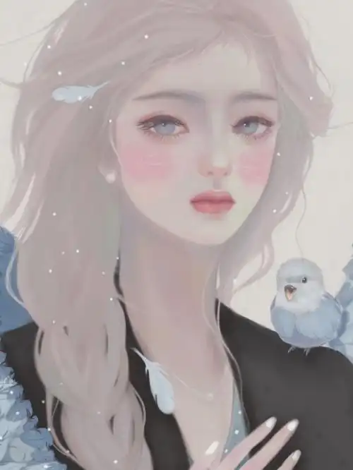 画师:小红书@薯瓜sugar - 堆糖,美图壁纸兴趣社区