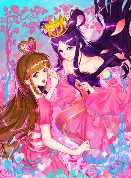 精灵梦叶罗丽精品壁纸,罗丽公主百花齐放,齐娜黑化依然女神