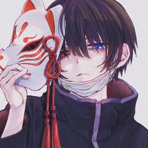 漫画 帅气 高清 模糊 男生 男头 酷拽 画师 壁纸 背景 动漫 清新