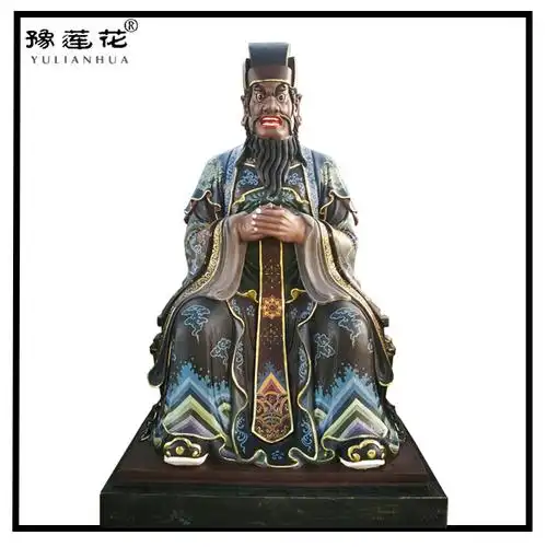 十殿阎王神像阴曹地府人物雕像十殿阎罗王神像看守香火地狱十王神像