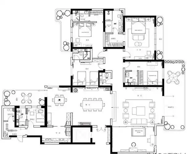 很喜欢的300平方大平层