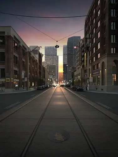 周三福利日5种场景psd效果图从清晨到黄昏从晴到阴