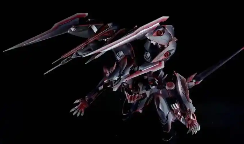 战国异端混搭巴巴托斯高达模型改造,忍者巴巴托斯和天彗龙