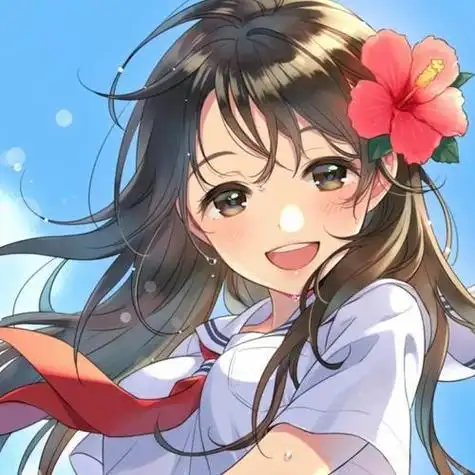 微笑女孩卡通 可爱图片头像图片 卡通头像图片大全 -【爱个性】