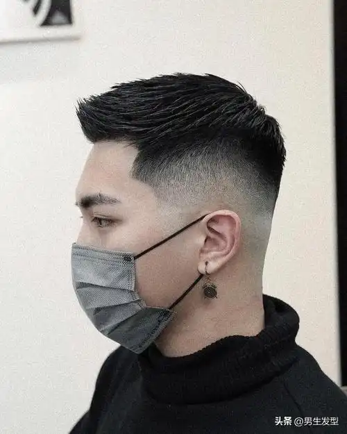 男生短发发型图片,男士两边铲短发型 - 老欧博客