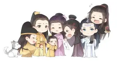 陈情令 剧版忘羡q版