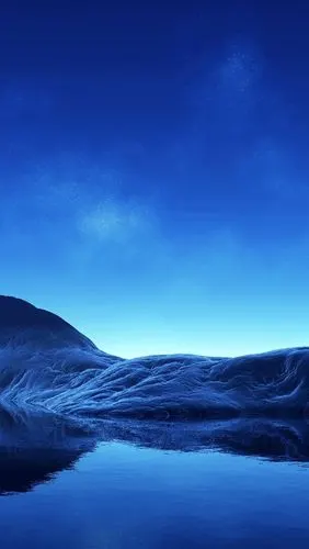 蓝色梦幻之岛 iphone 壁纸