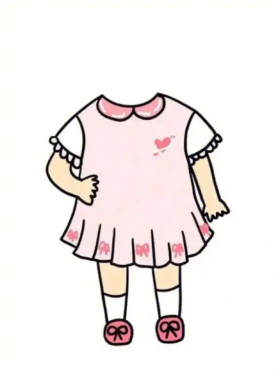 女孩的抠图小人头像来啦