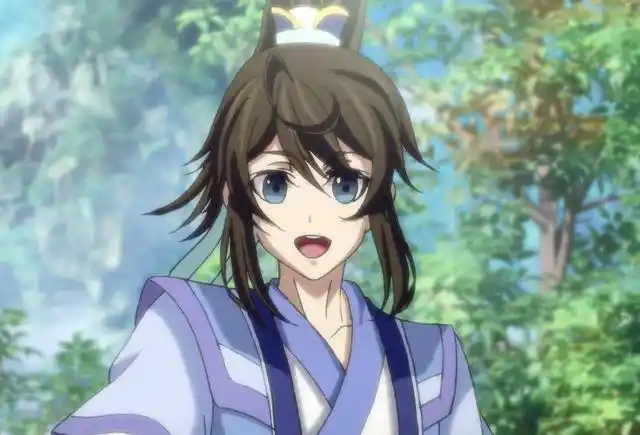 白小纯是动漫一念永恒的男主角,被被李青候带回灵溪