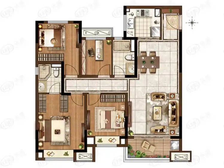 118平米113平米96平米6969主力户型图:6969规划建设11栋小