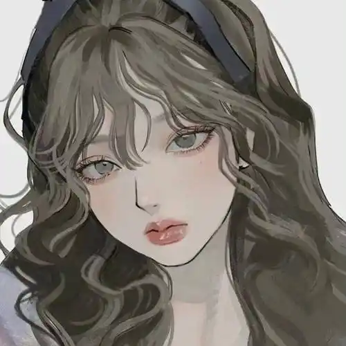 手绘高清女头小仙女都会喜欢的女生头像