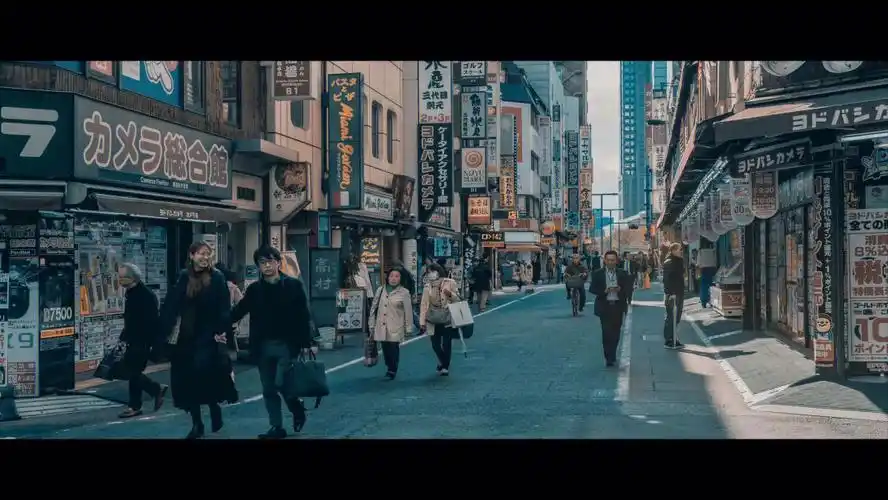 日本旅行东京街头