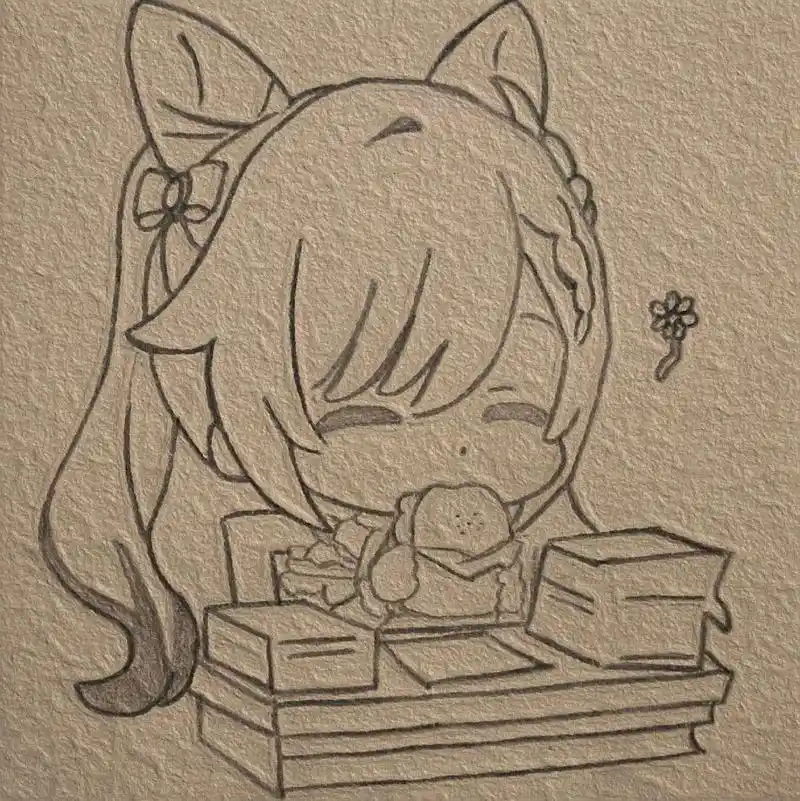 教你画刻晴.#临摹#原神#刻晴#画画 #艾特你想艾特的人 - 抖音