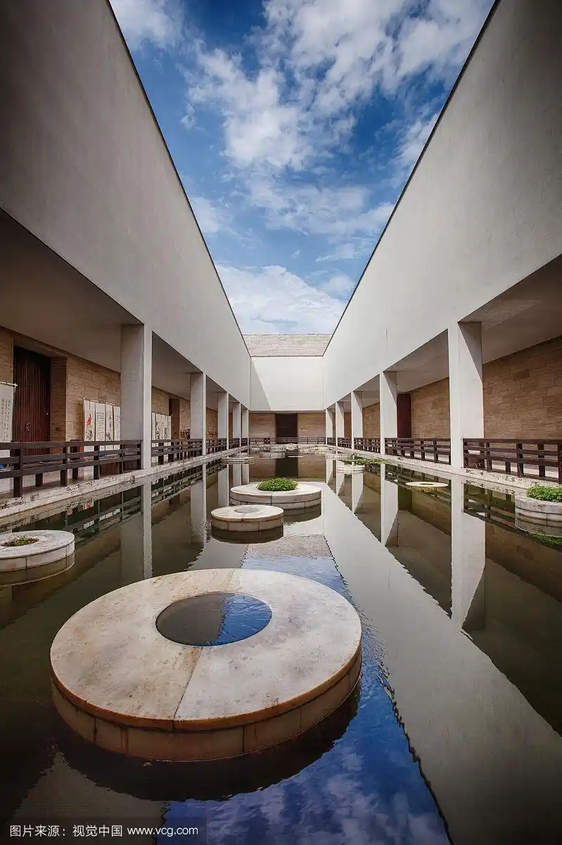 良渚博物馆室内走道