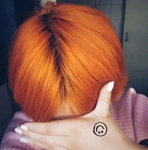 橙色～发色～发型～大爱gd!