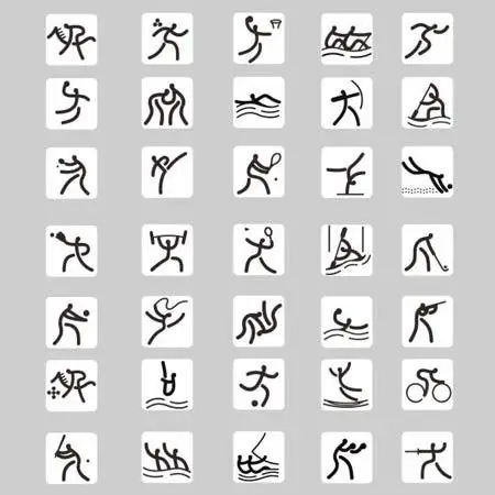 火柴人动作简笔画