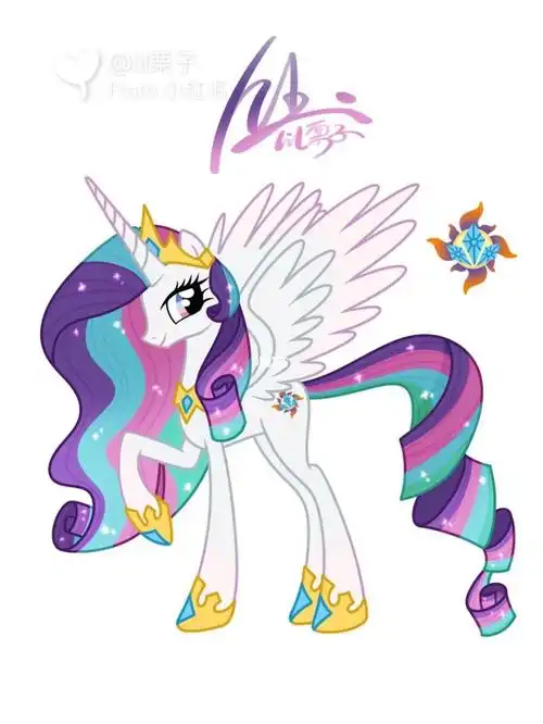 珍奇与宇宙公主的融合对美的追求就像青空白日里耀眼的光似钻石版闪耀