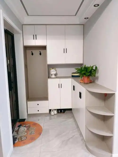 鞋柜的式样,鞋柜的式样图片和价格(20款木工打制的鞋柜)