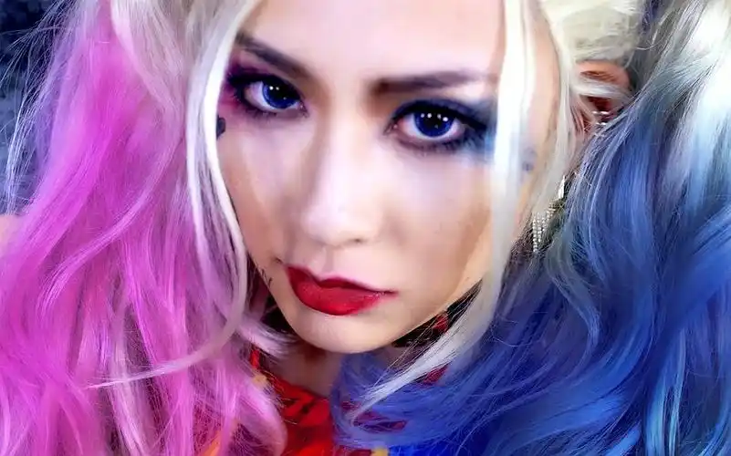 【进击的少女派】 王子清:《自杀小队》小丑女仿妆