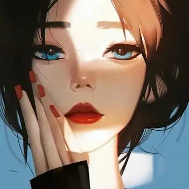 头像个性简约高冷女动漫