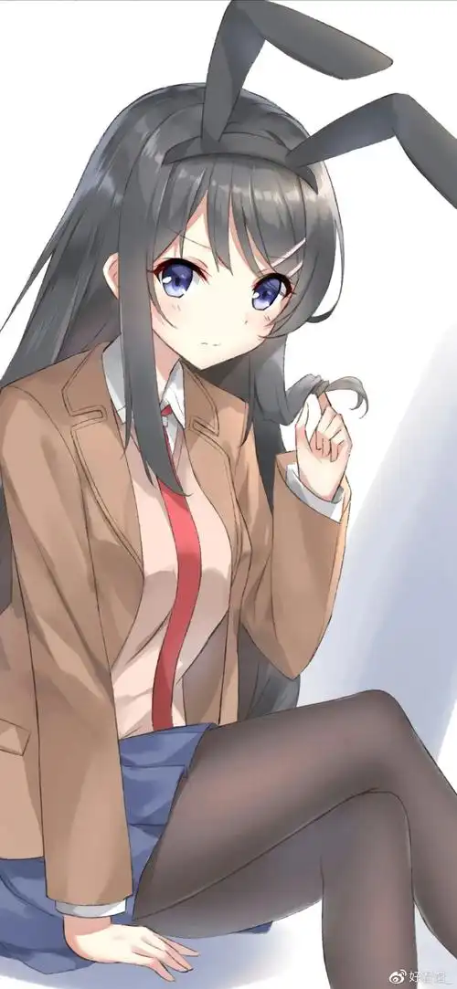 麻衣学姐头像壁纸假话不能成为真相事实无法变做谎言