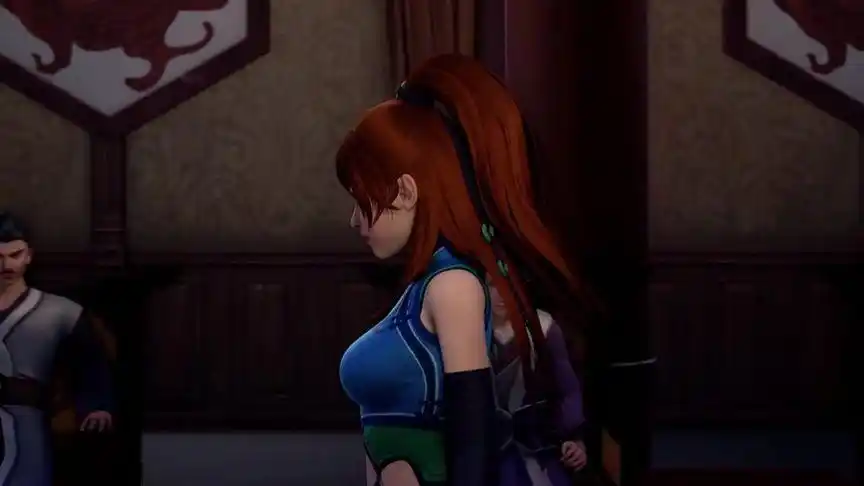 妖神记 凝儿独自依偎在窗边思念聂离