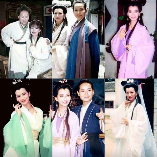 影视古装白娘子传奇同款许仙赵雅芝仙女服侠女服经典舞台演出服装