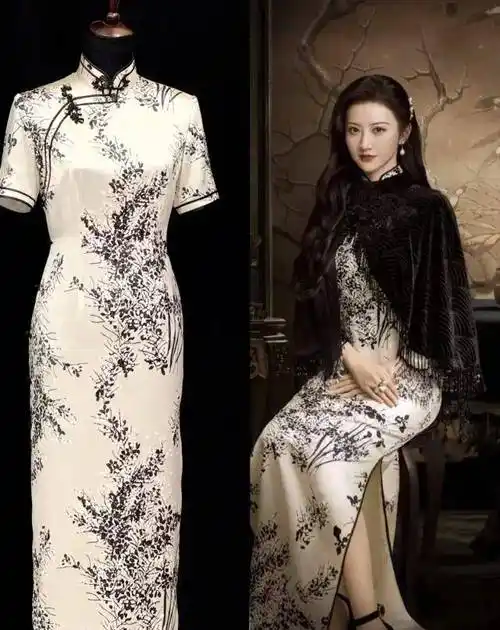 看了司藤的旗袍造型,才明白:传家为何美不上热搜了,差距在眉毛