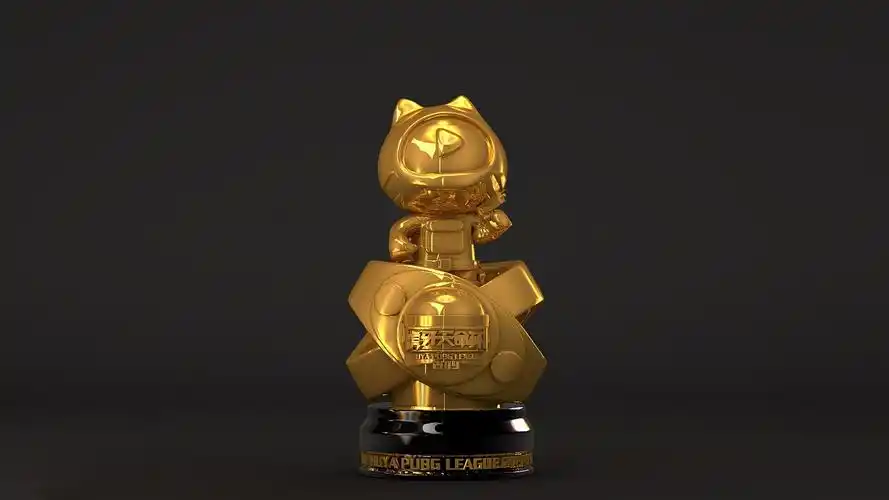 《虎牙天命杯s5》-2019奖杯设计