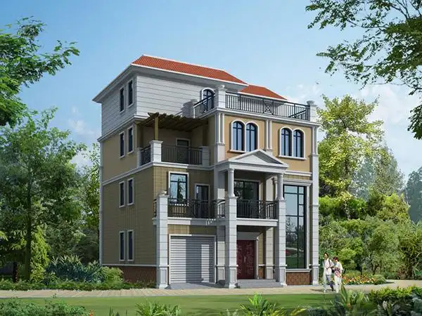 三层半及以上欧式--湖南中科别墅建筑有限公司