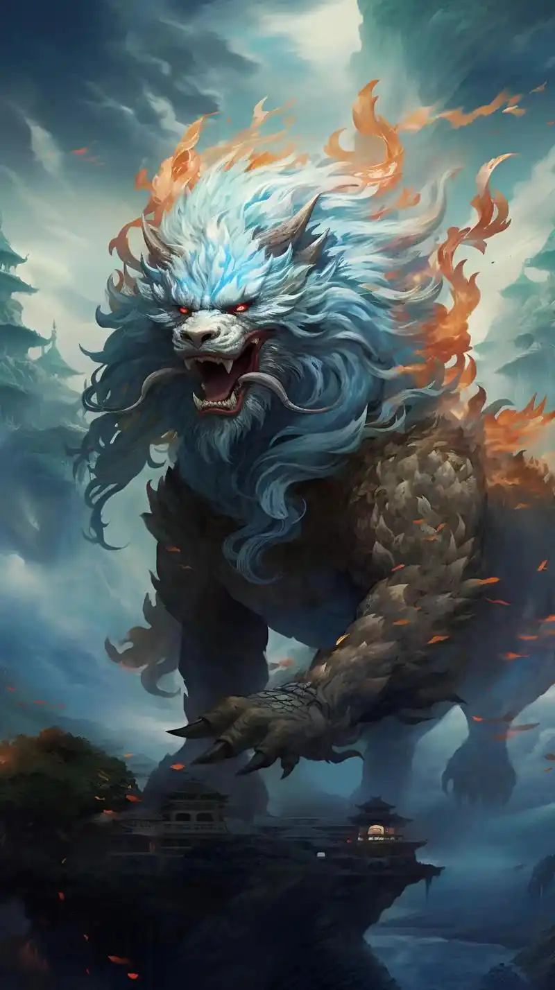 麒麟神兽真实图片 霸气 - 抖音