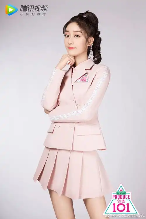 看看创造101漂亮女生当时的公式照 到底是鹅的锅还是创3选手不行