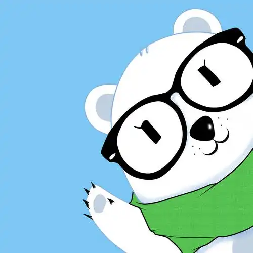 头像设计--北极熊