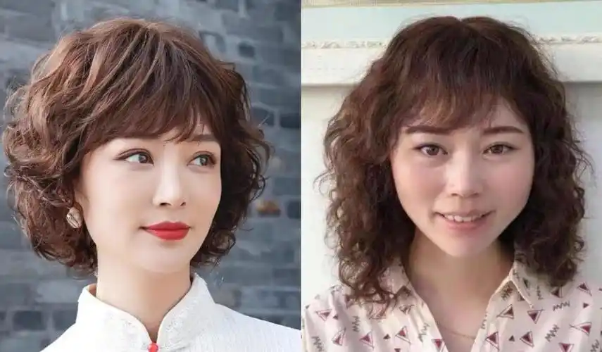 50女人冬天烫什么发型这3种齐肩卷照着烫就美