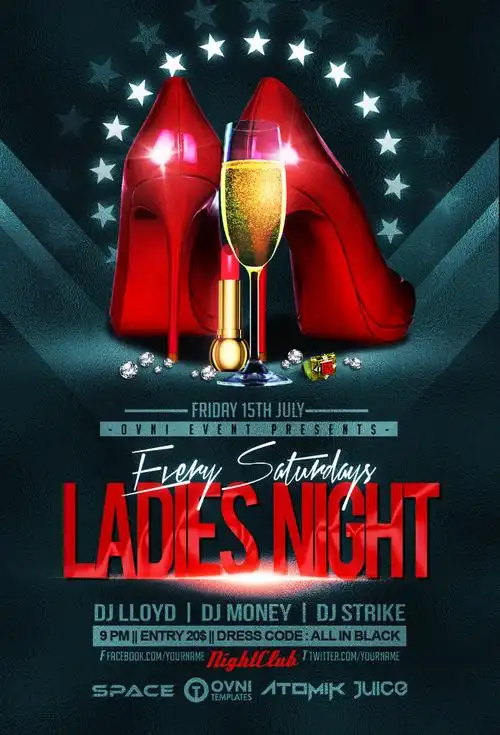 红色高跟鞋海报图片