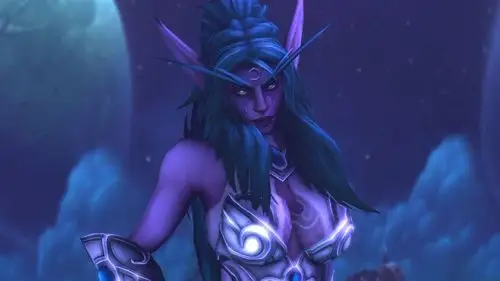 暗夜精灵挺好的模型怎么搞个村姑一样的泰兰德